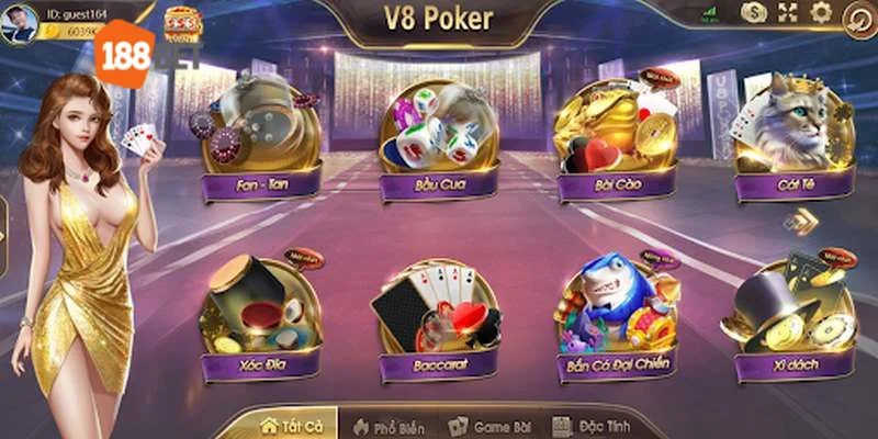 Game V8 Poker – Xu Hướng Cược Casino Mới Nhất Tại 188BET Nhiều biến thể của poker được ra mắt làm đa dạng trong phong cách chơi.