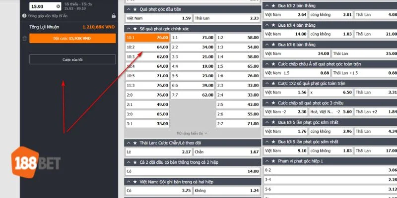 Kèo Phạt Góc Bóng Đá 188BET – Kèo Chơi Tỷ Lệ Ăn Cực Đậm Đánh giá kèo phạt góc cần dựa vào thêm các yếu tố bên ngoài.